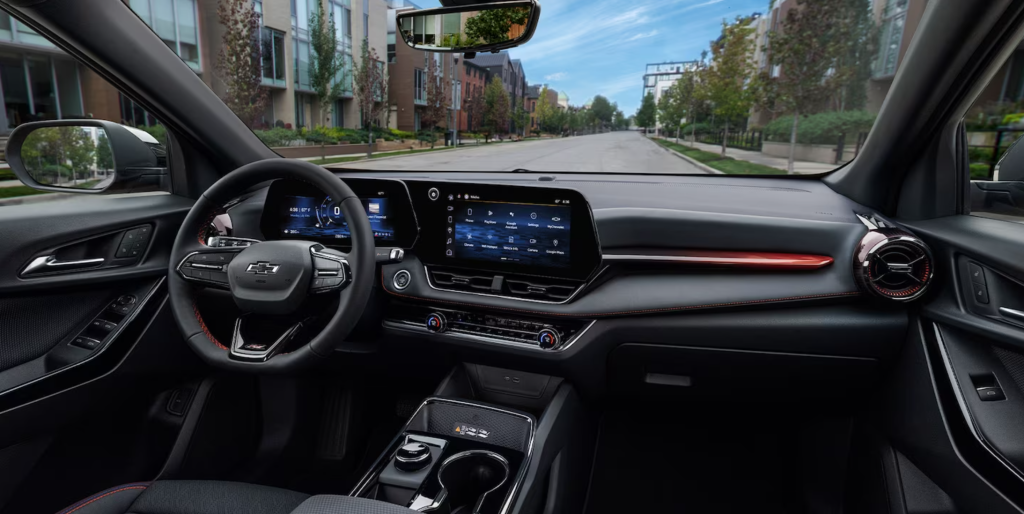 2025 Chevy Equinox cabin and interior