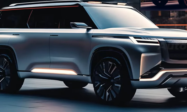 2025 Nissan Armada new design