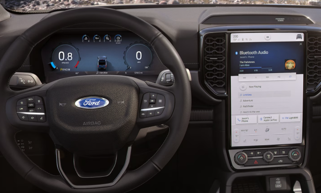 2024 Ford Ranger Infotainment and Navigation System
