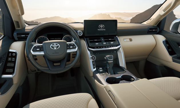 2025 Toyota Land Cruiser Interior and Infotainment System