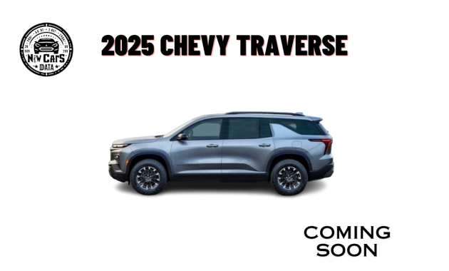 Everything You Need To Know About The New 2025 Chevy Traverse