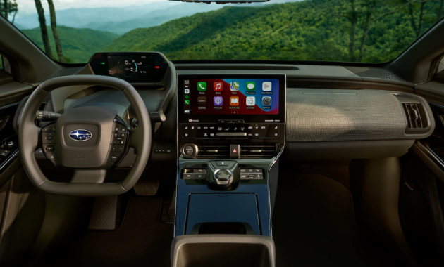 2024 Subaru Solterra EV Infotainment System