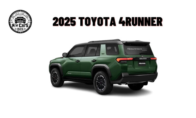The New 2025 Toyota 4Runner