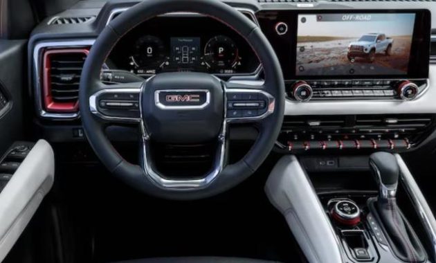 2024 Canyon Dashboard