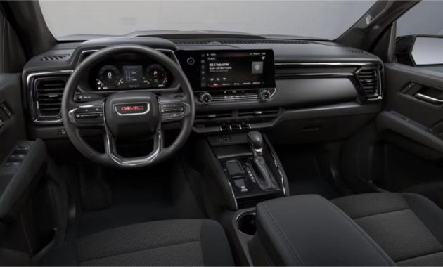 The new 2024 GMC Canyon Dashboard