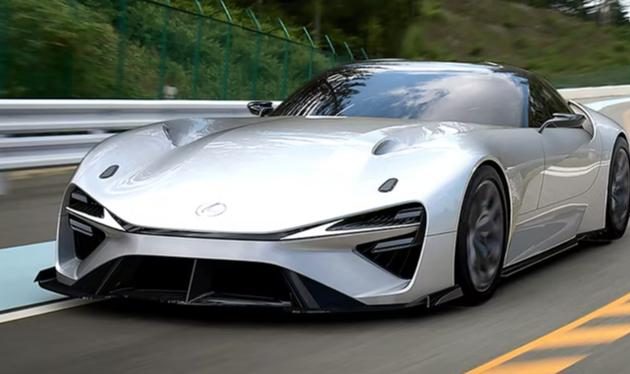 2025 Lexus Electrified Sport Front Exterior